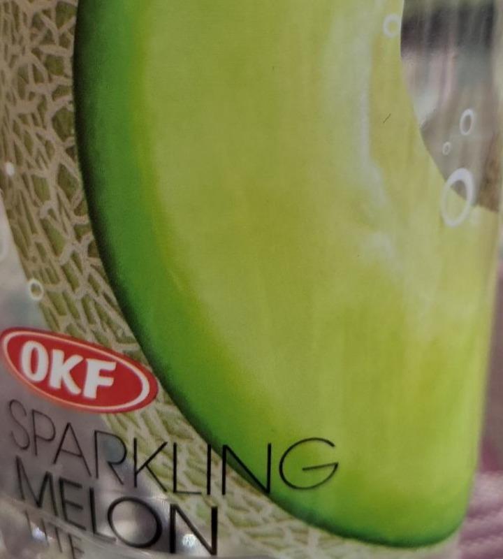 Фото - Напій безалкогольний газований зі смаком дині Sparkling Melon OKF