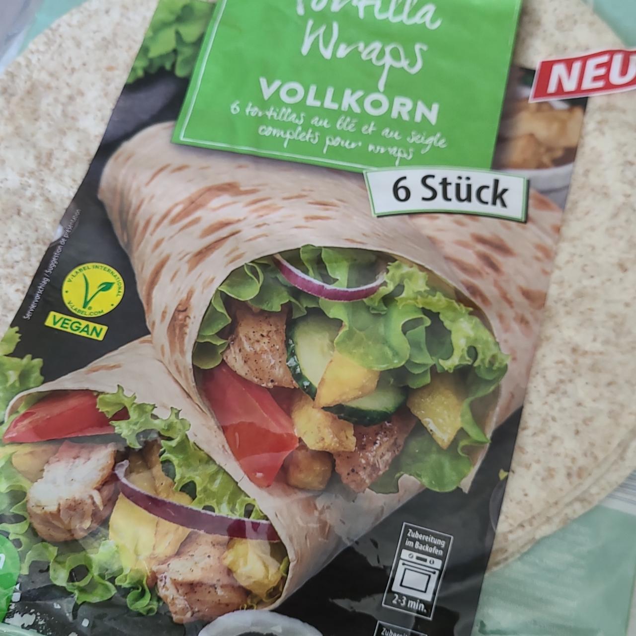 Фото - Tortilla wraps vollkorn 6 stück American