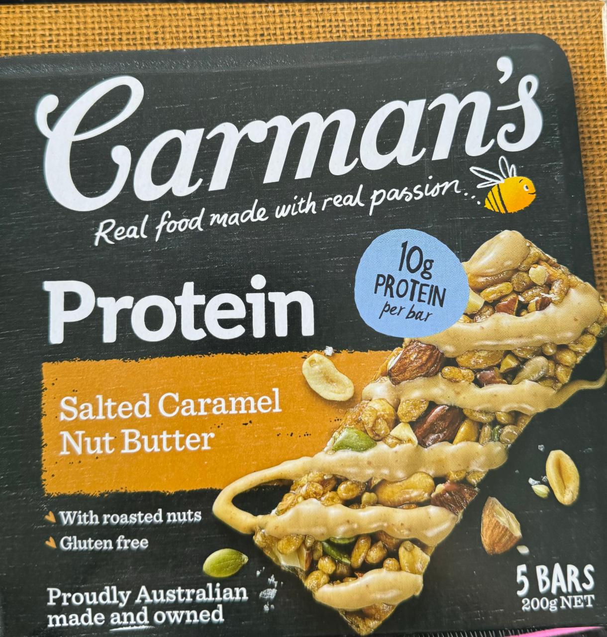 Фото - Protein caramel & nut butter Carman's