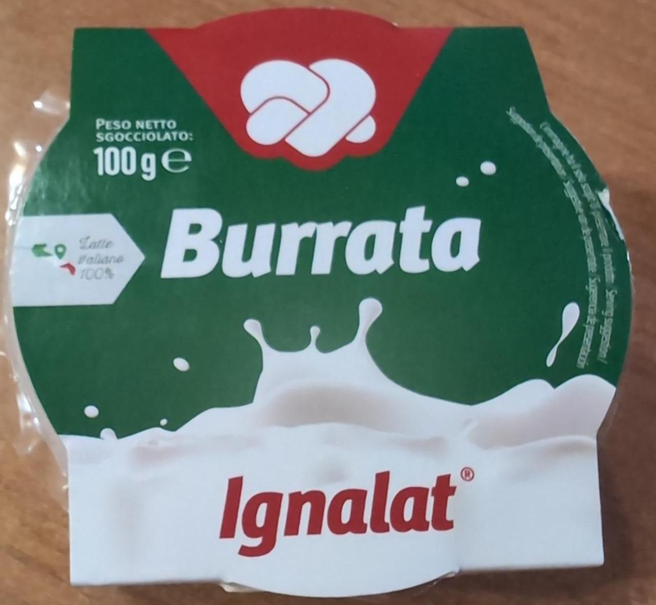 Фото - Burrata pugliese 61,7% Ignalat