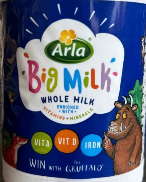 Фото - Big whole vitamins minerals milk Arla