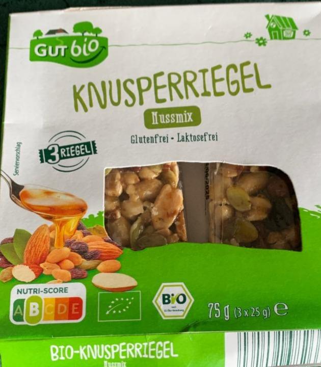 Фото - Knusperriegel GutBio