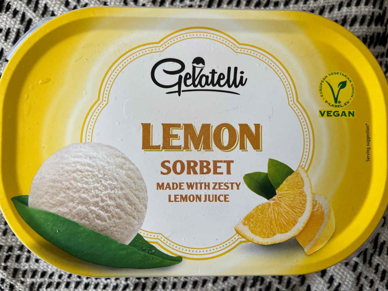 Фото - Sorbet Lemon Gelatelli