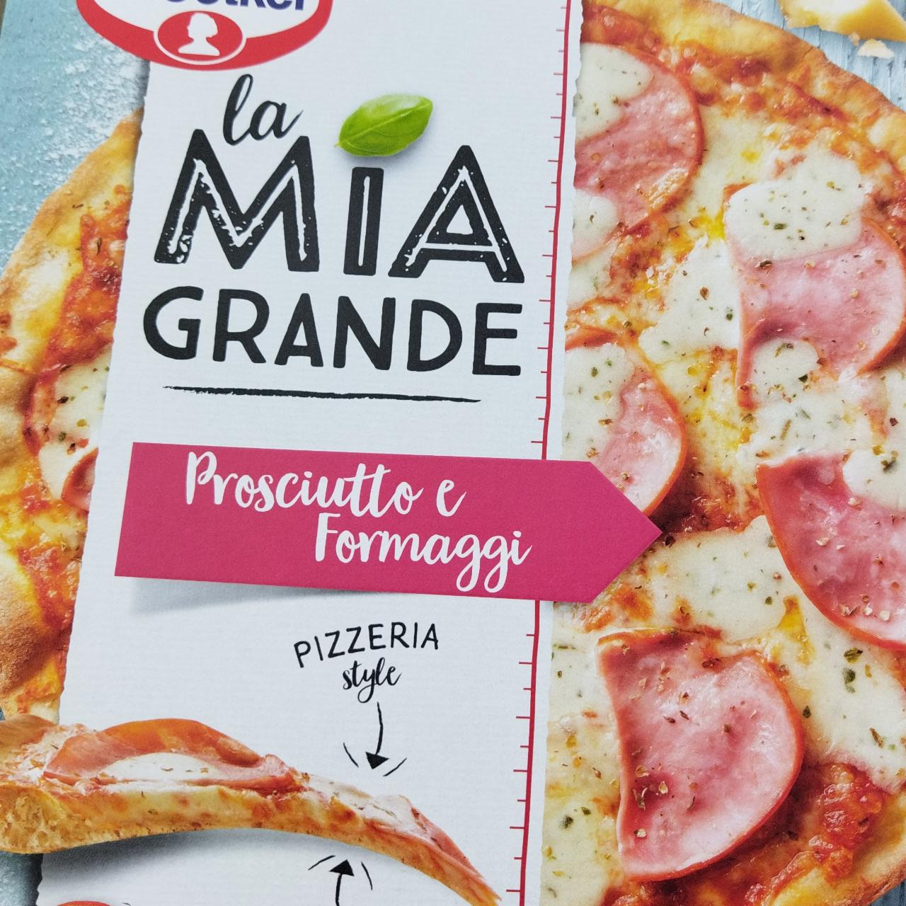 Фото - La Mia Grande Pizza Prosciutto e Formaggi Dr.Oetker