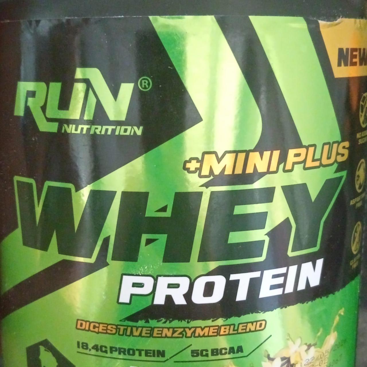 Фото - Whey protein Run nutrition