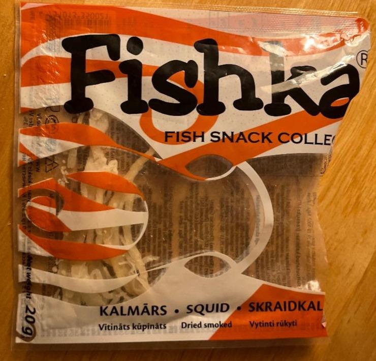 Фото - Кальмари сушені Fish Snack Fishka