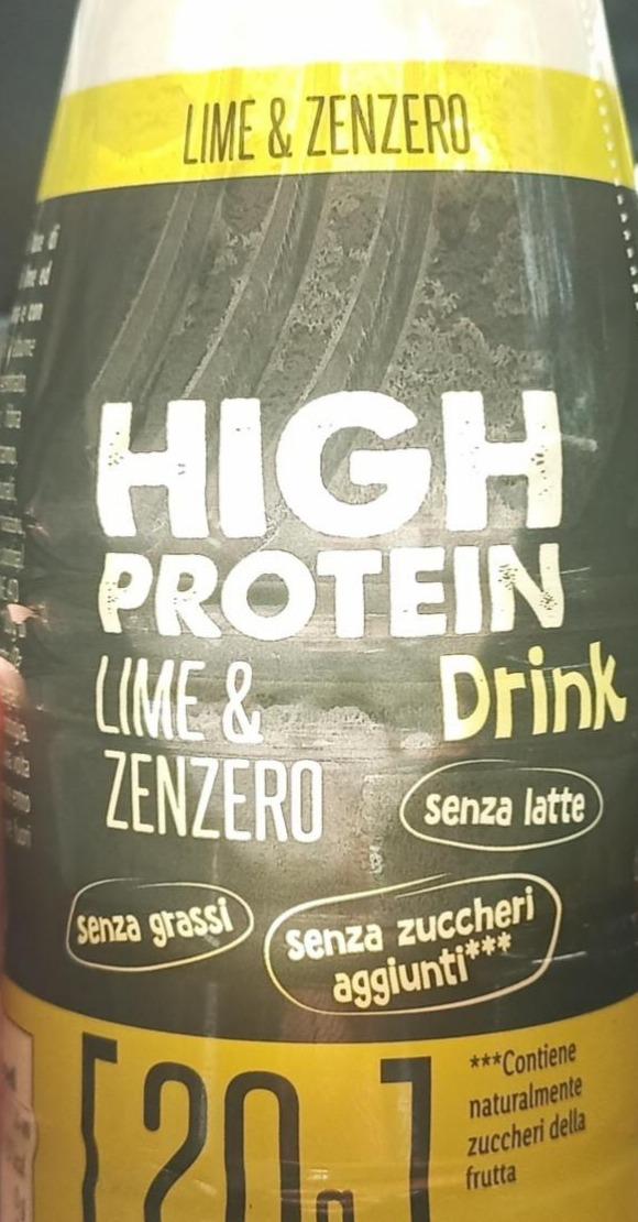 Фото - Drink lime& zenzero High protein