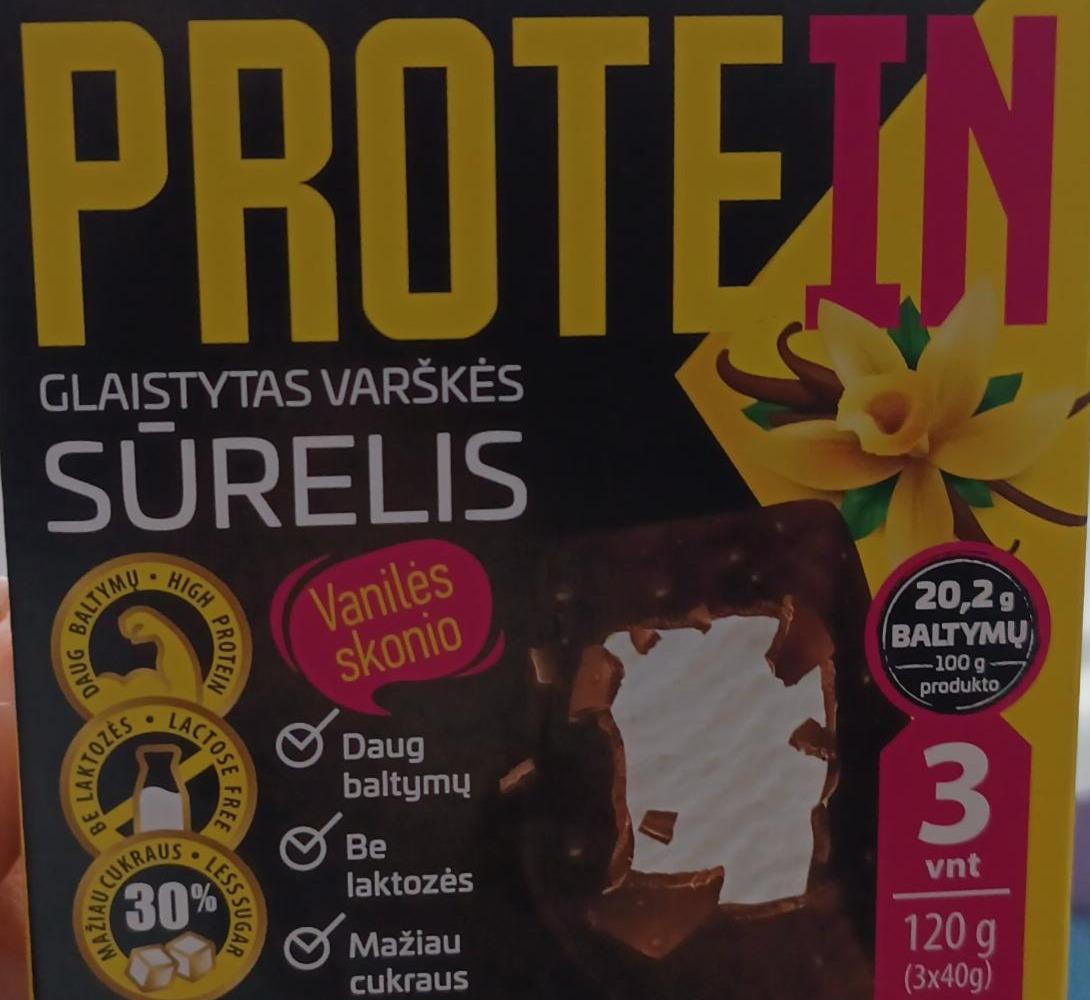 Фото - Сирок глазурований Protein зі смаком ванілі Lidl