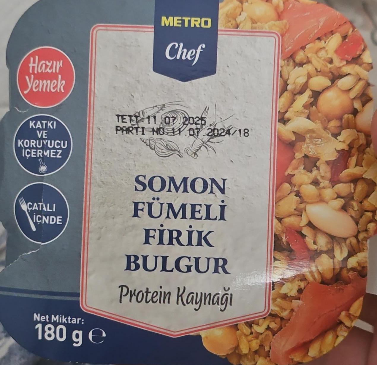 Фото - Somon fümeli firik bulgur protein kaynağı Metro