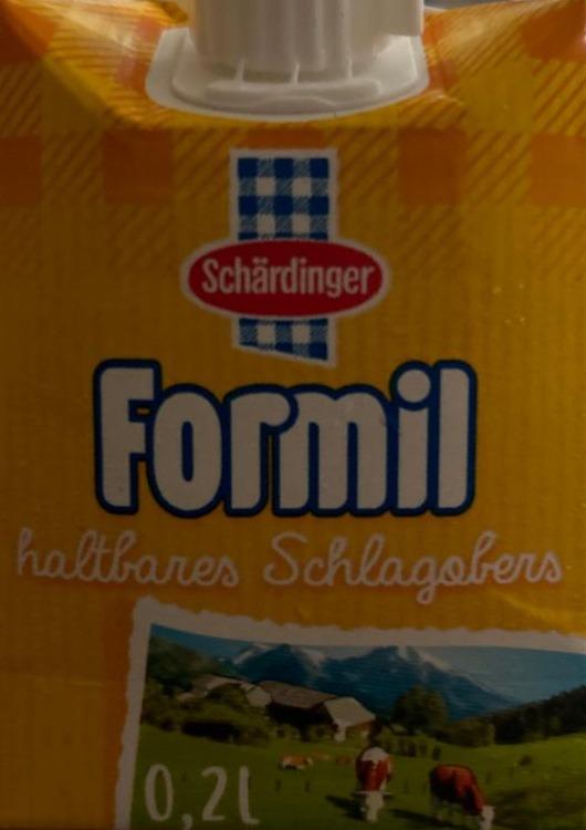 Фото - Formil Haltbares Schlagobers Schärdinger