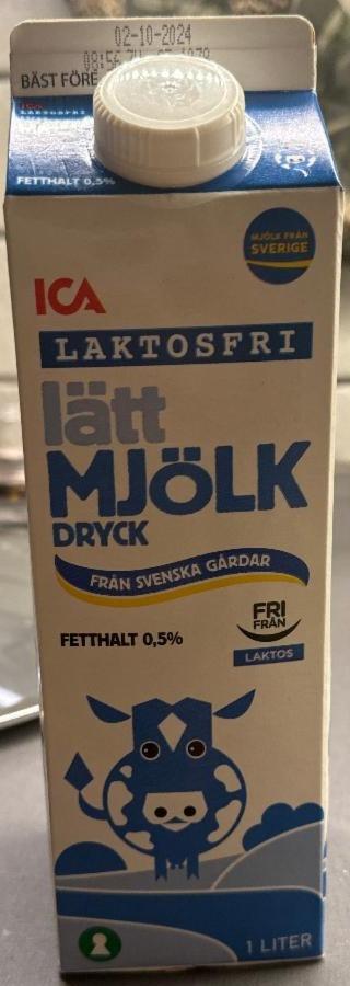 Фото - Lätt mjölk laktosfri ICA