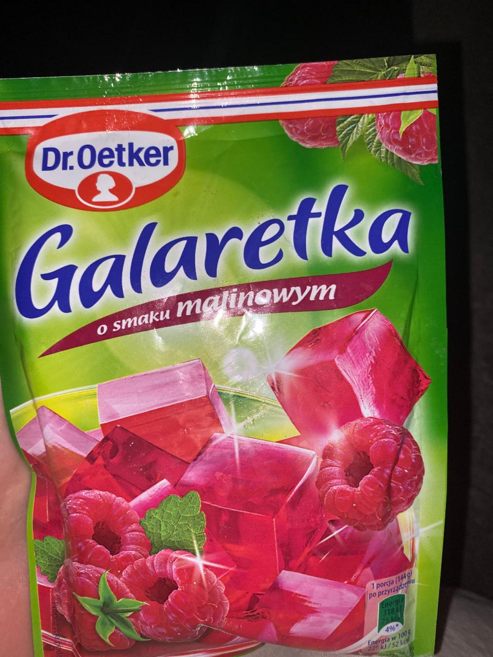 Фото - Желе з малиновим смаком Dr.Oetker