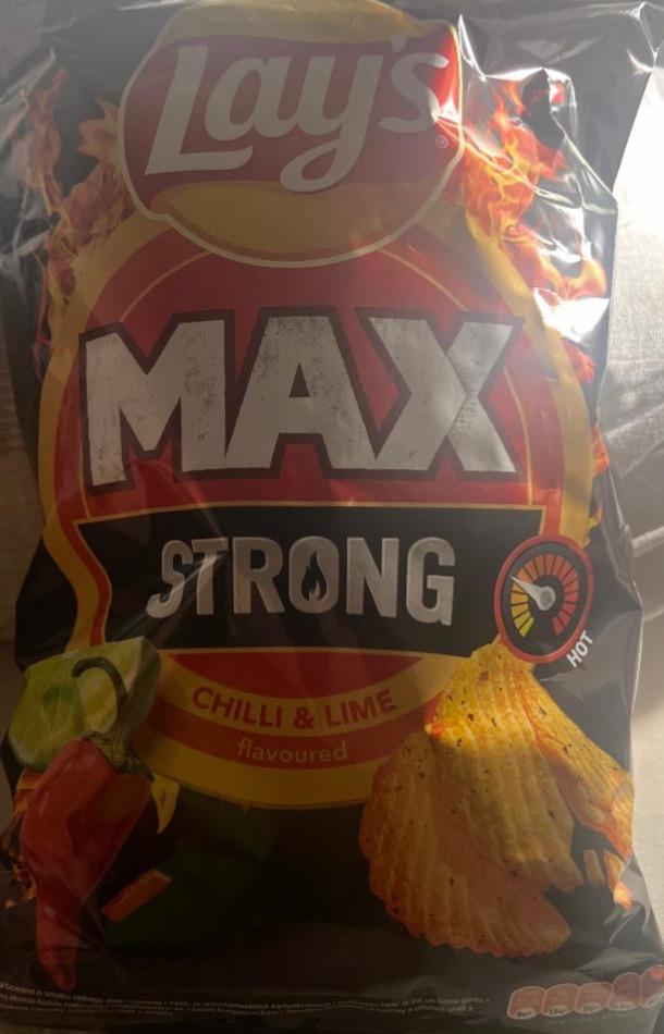 Фото - Max strong chilli and lime Lays