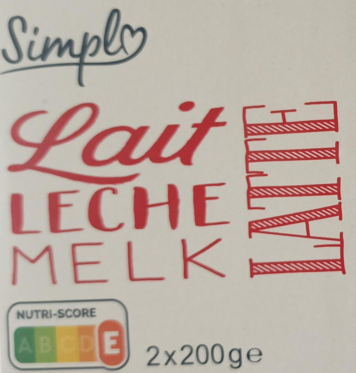 Фото - Chocolat au lait produits blanc