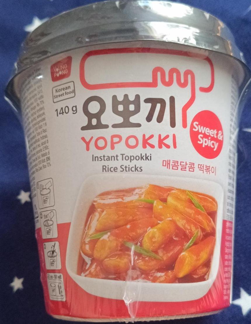 Фото - Topokki Sweet & Spicy Yopokki