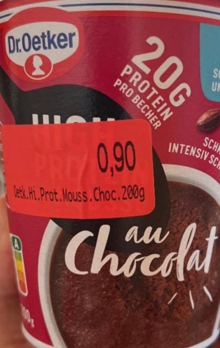 Фото - High protein chocolate mousse Dr. Oetker