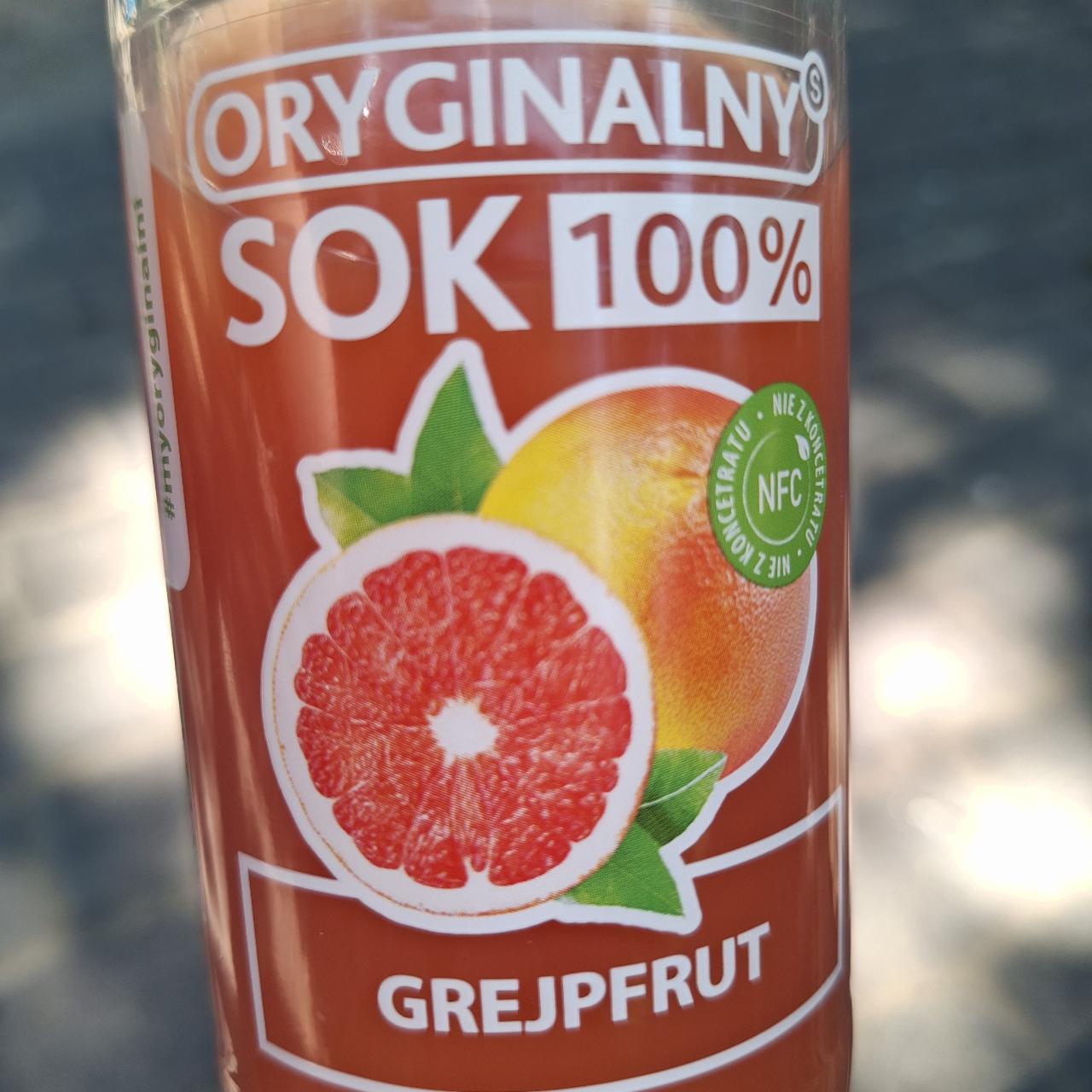 Фото - Sok 100% grejpfrut Oryginalny