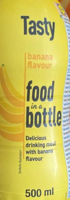 Фото - Tasty food in a bottle banana flavour Lidl