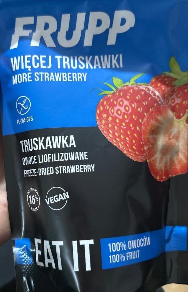 Фото - Owoce liofilizowane więcej truskawki Frupp