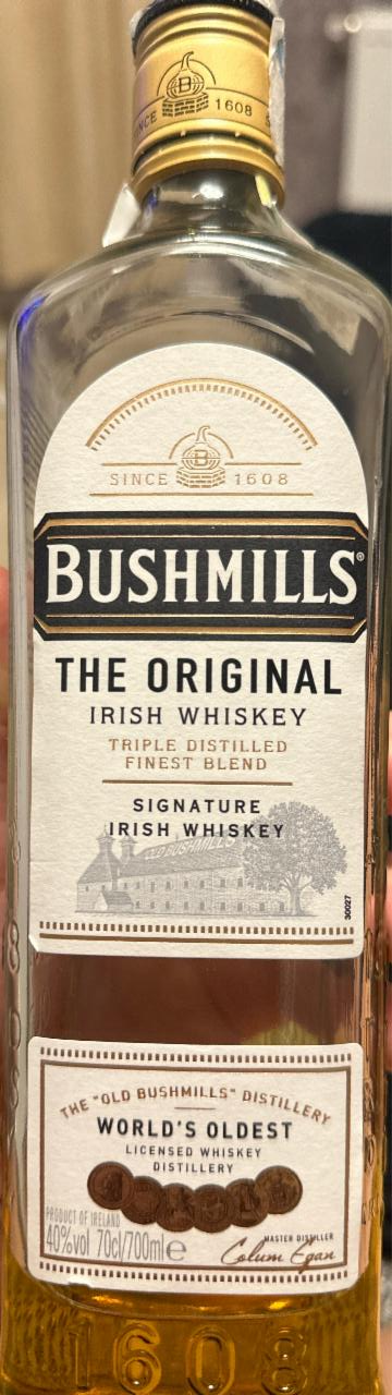 Фото - Віскі 40% Original 6 років витримки Bushmills