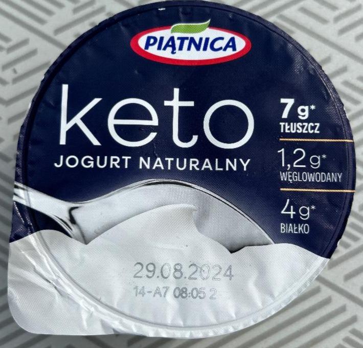 Фото - Keto Jogurt Naturalny Piątnica