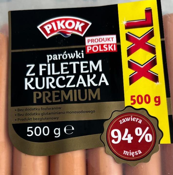 Фото - Parowki Z Filetem Kurczaka Premium Pikok