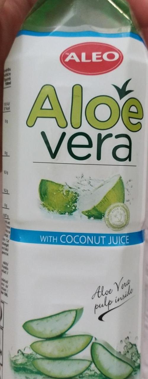 Фото - Aloe vera drink with coconut juice Aleo