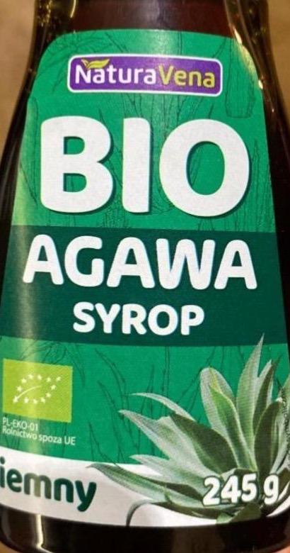 Фото - BIO SYROP Z AGAWY CIEMNY NATURAVENA