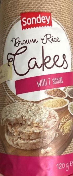 Фото - Browm rise cakes with 7 seeds Lidl