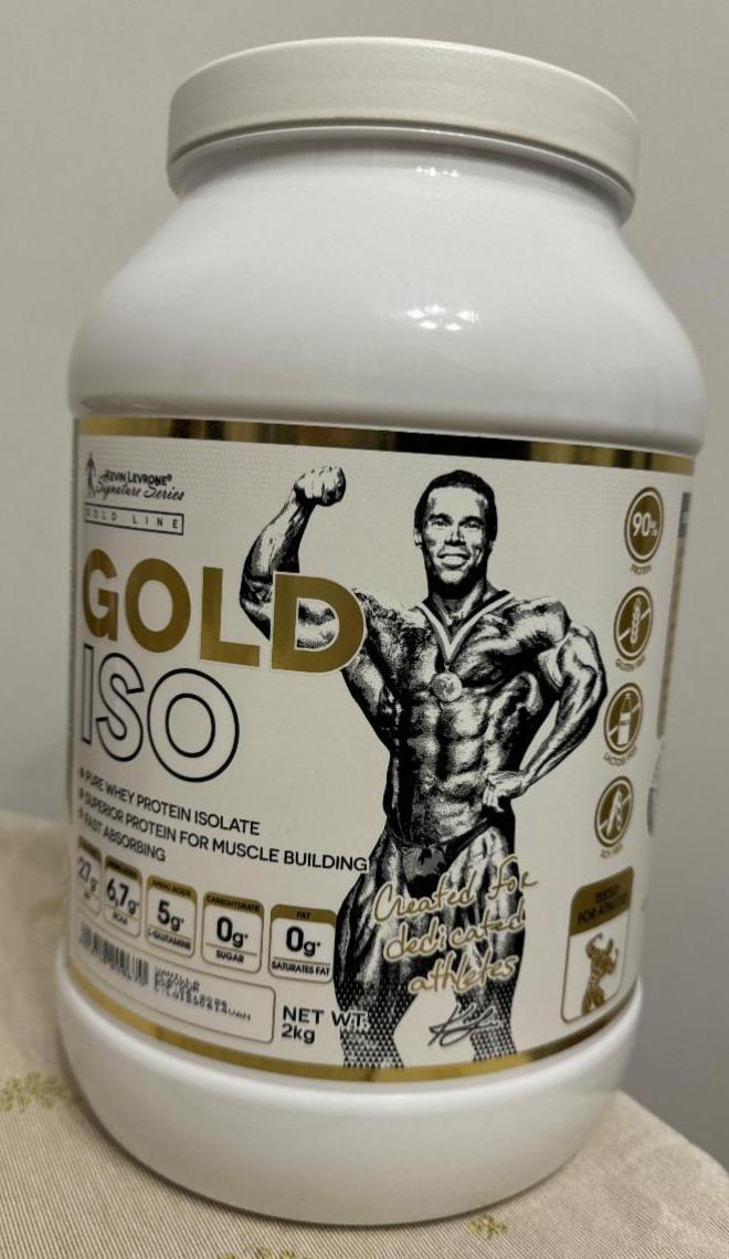 Фото - Протеїн Gold Iso Vanilla Kevin Levrone