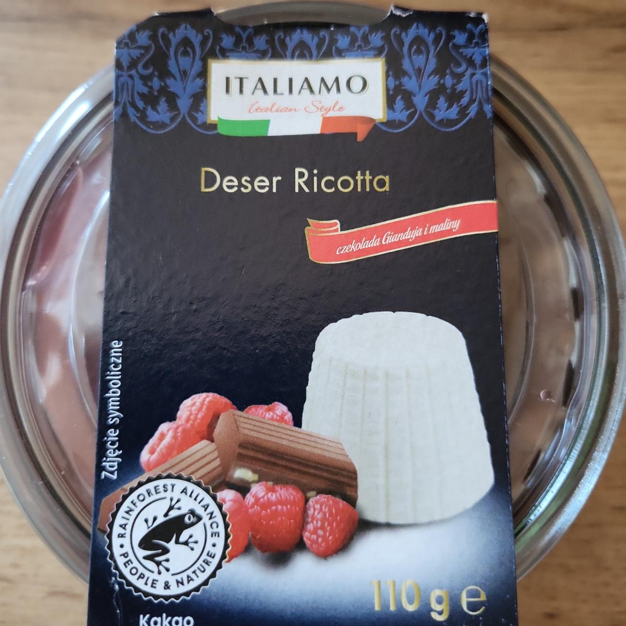 Фото - Deser Ricotta Italiamo