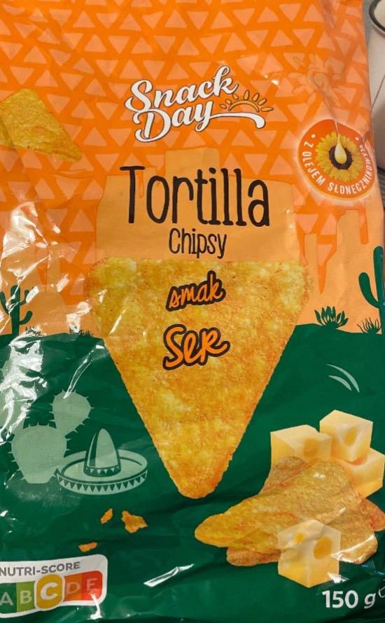 Фото - Tortilla chipsy smak ser Snack Day