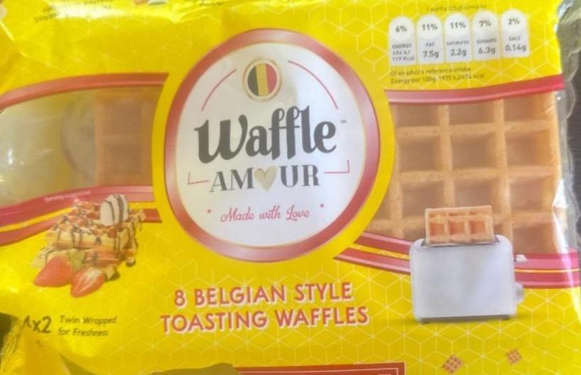 Фото - Belgian style toasting waffles Waffle Amour