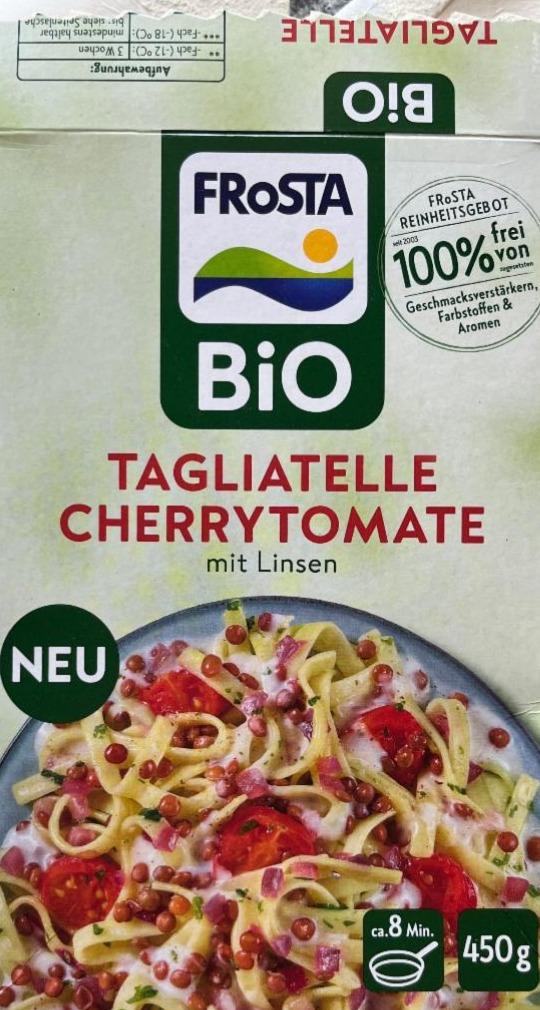 Фото - Tagliatelle mit Cherrytomate tiefgekühlt Bio