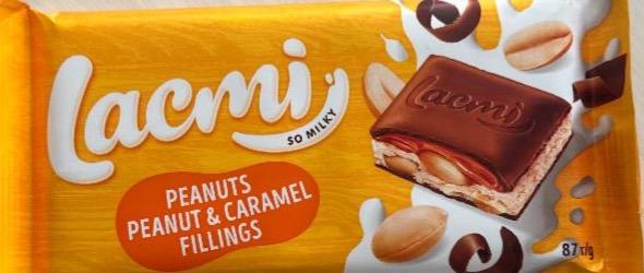 Фото - Lacmi peanuts caramel fillings Roshen