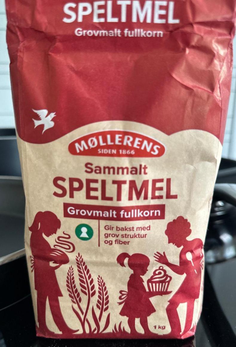 Фото - Sammalt speltmel grovmalt fullkorn Møllerens