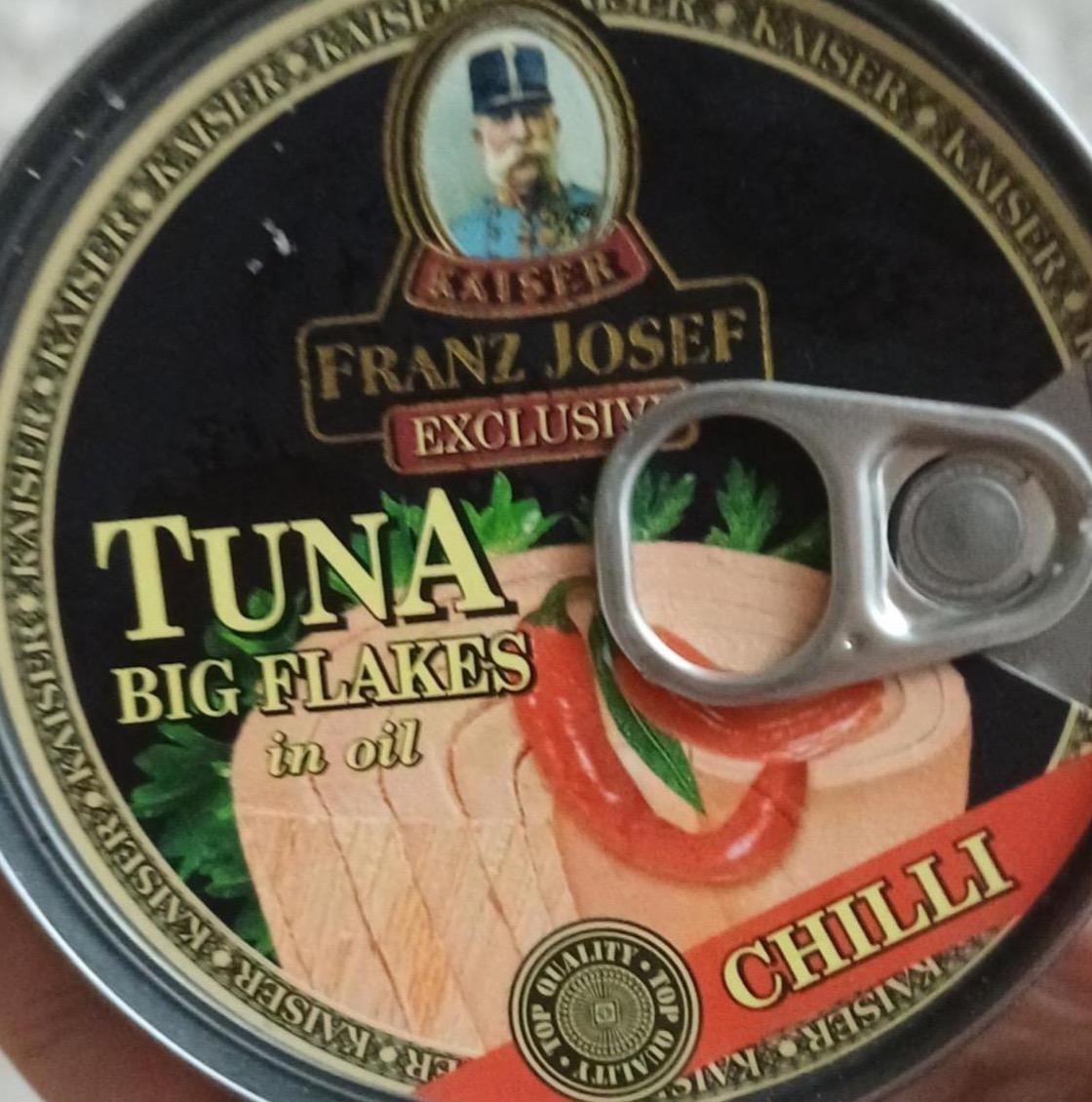 Фото - Tuna big flakes in oil chilli Kaiser Franz Josef