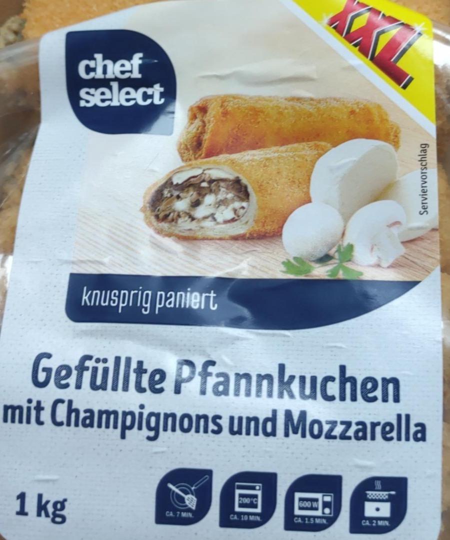 Фото - Gefüllte pfannkuchen mit champignons und mozzarella Chef Select