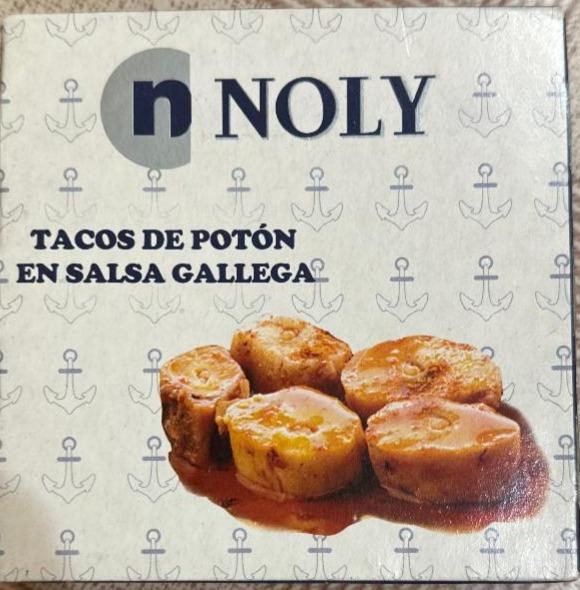 Фото - Tacos de potón en salsa gallega Noly