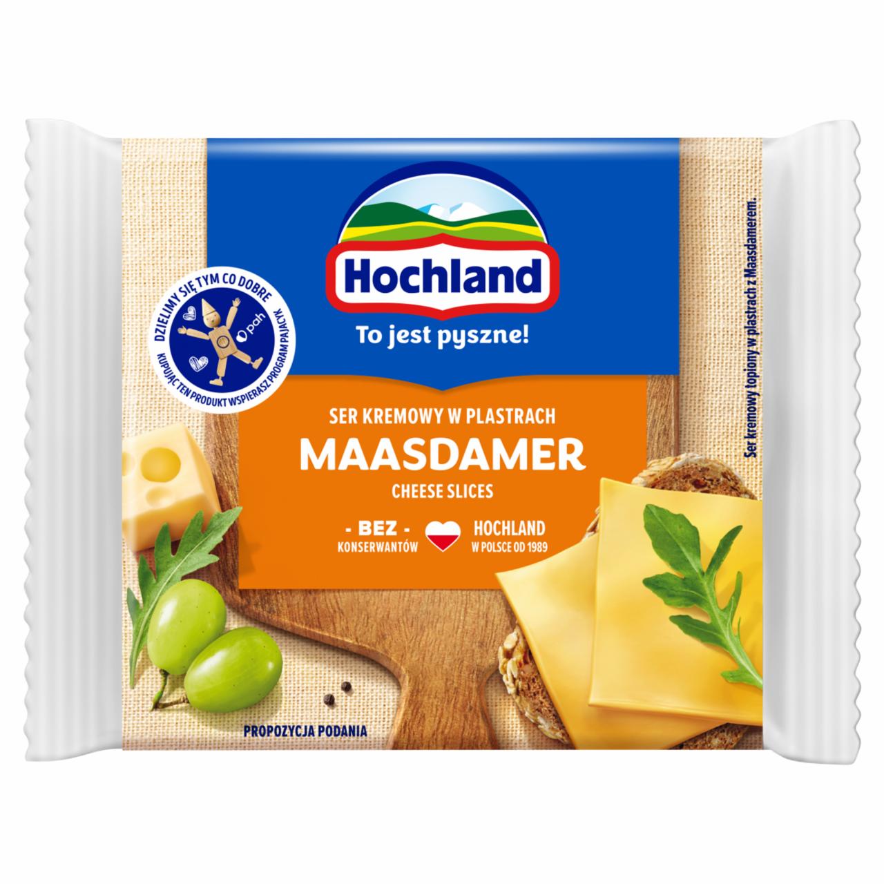 Фото - Сир плавлений 40% скибочки Maasdamer Hochland