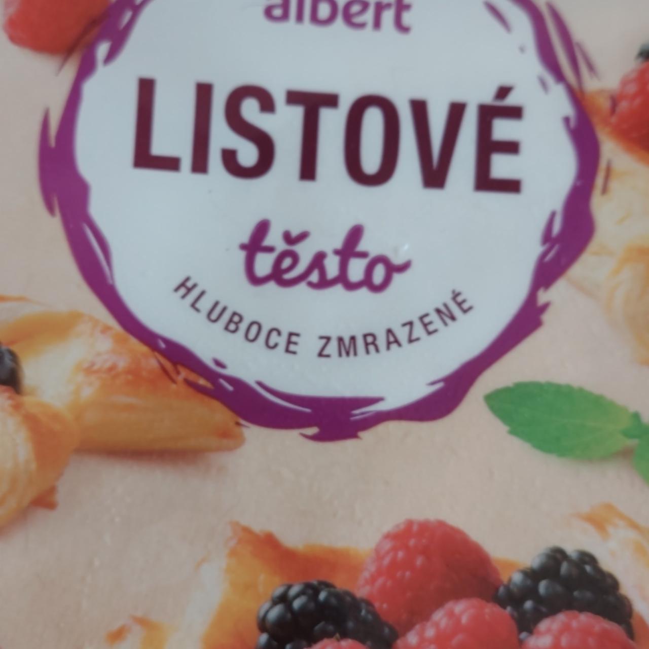 Фото - Listové těsto Albert