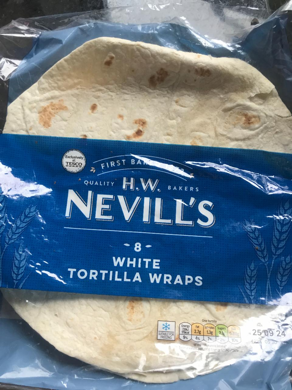 Фото - Tortilla wraps white Neville’s