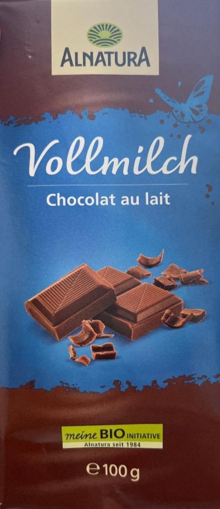 Фото - Bio Vollmilch Chocolat au lait Alnatura