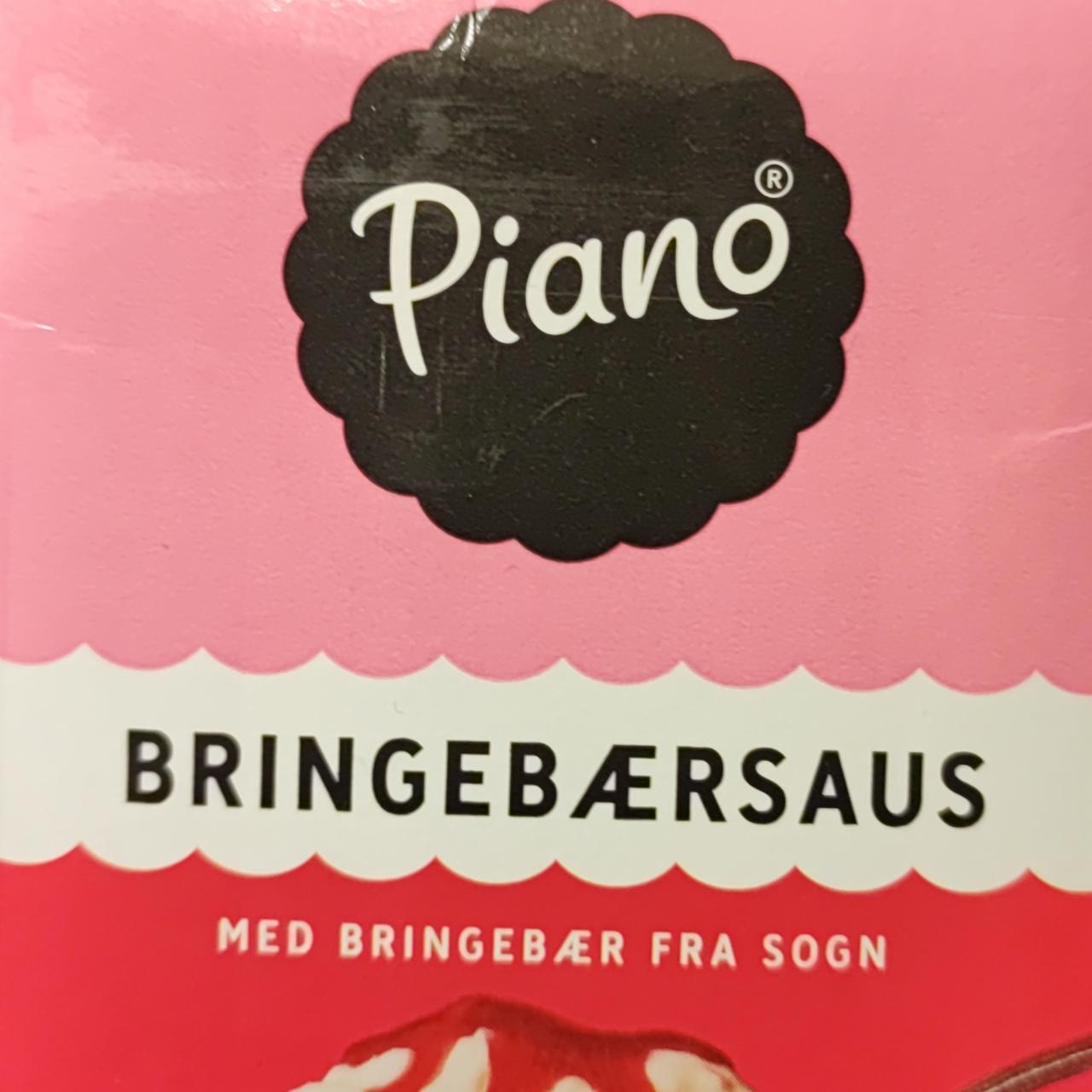 Фото - Bringebærsaus Piano