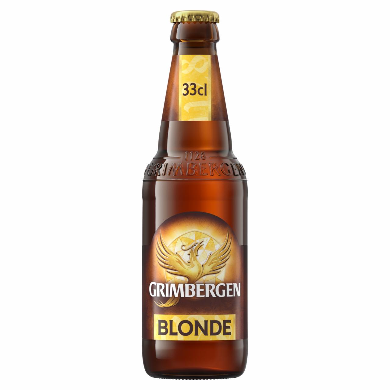 Фото - Пиво 6.7% світле пастеризоване Blonde Grimbergen