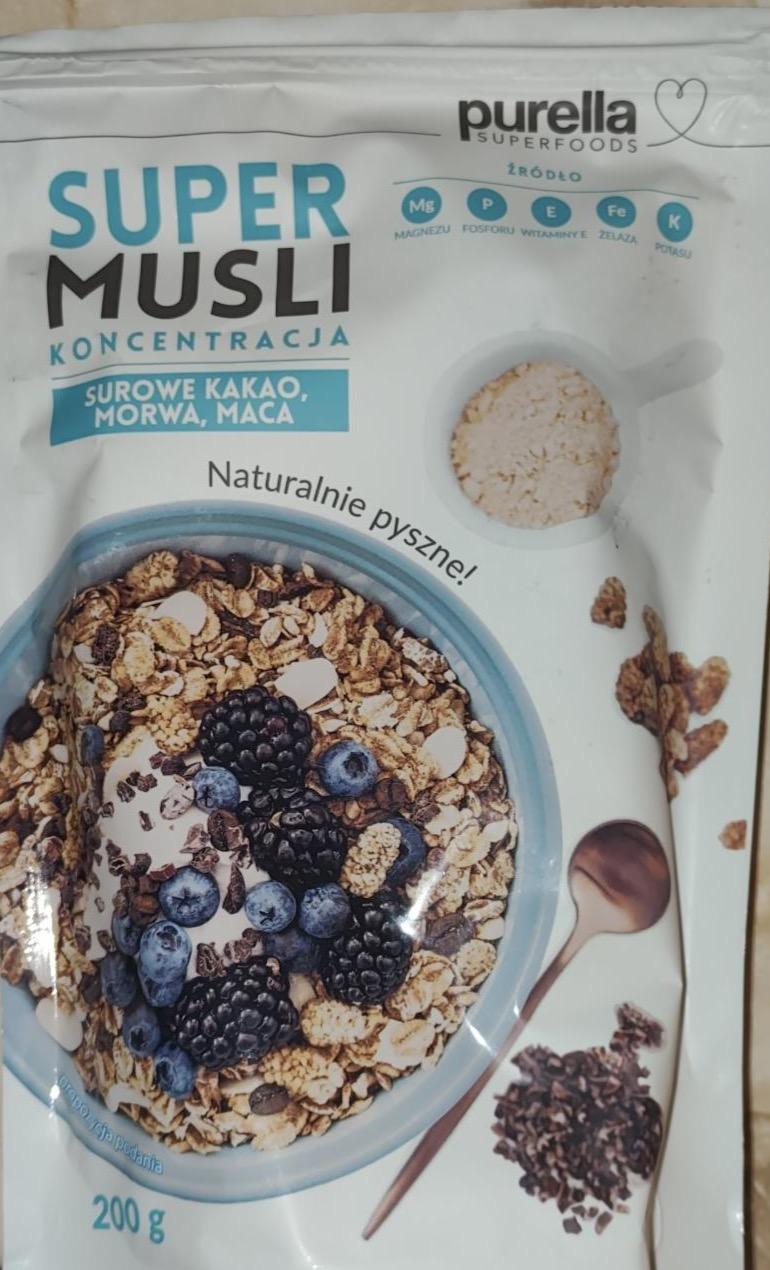 Фото - Super musli surowe kakao morwa maca Superfoods