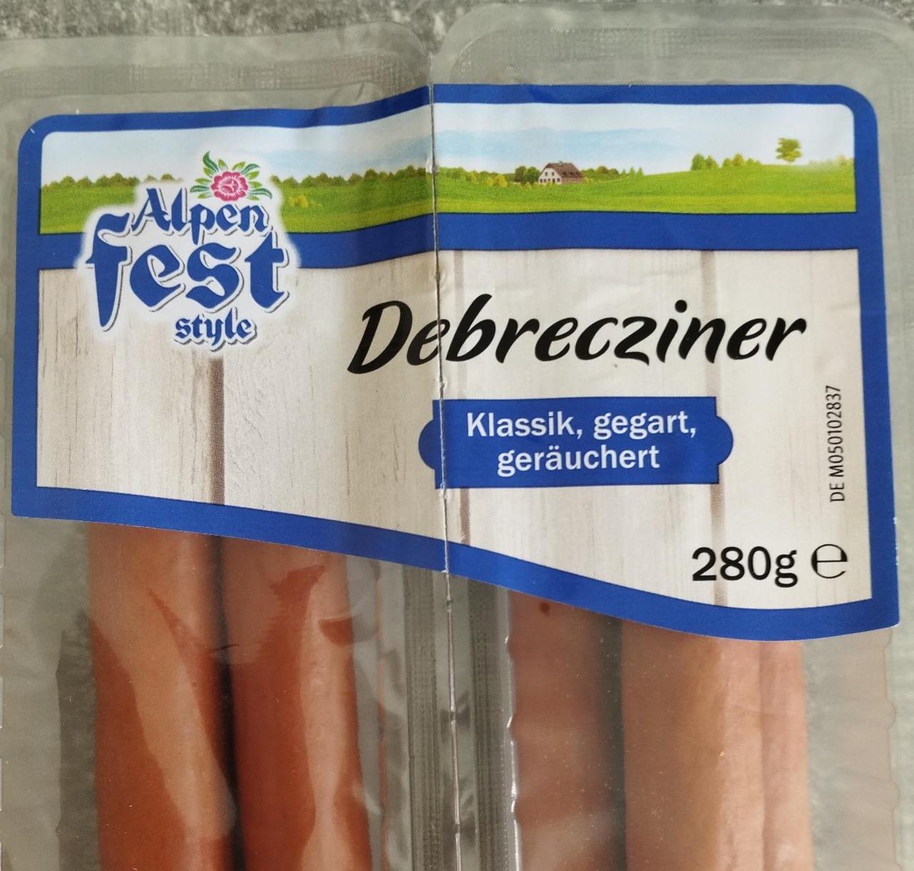 Фото - Debrecziner Alpen fest style