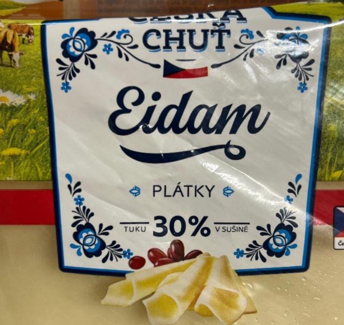 Фото - Eidam 30% plátky Česká chuť