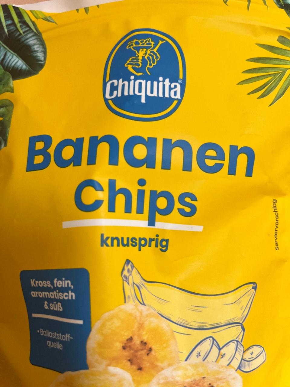 Фото - Bananen Chips Chiquita