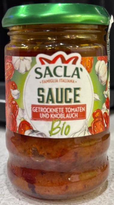 Фото - Sauce Getrocknete Tomaten & Knoblauch Bio Sacla'